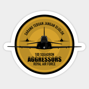 RAF 100 Squadron Aggressors Sticker